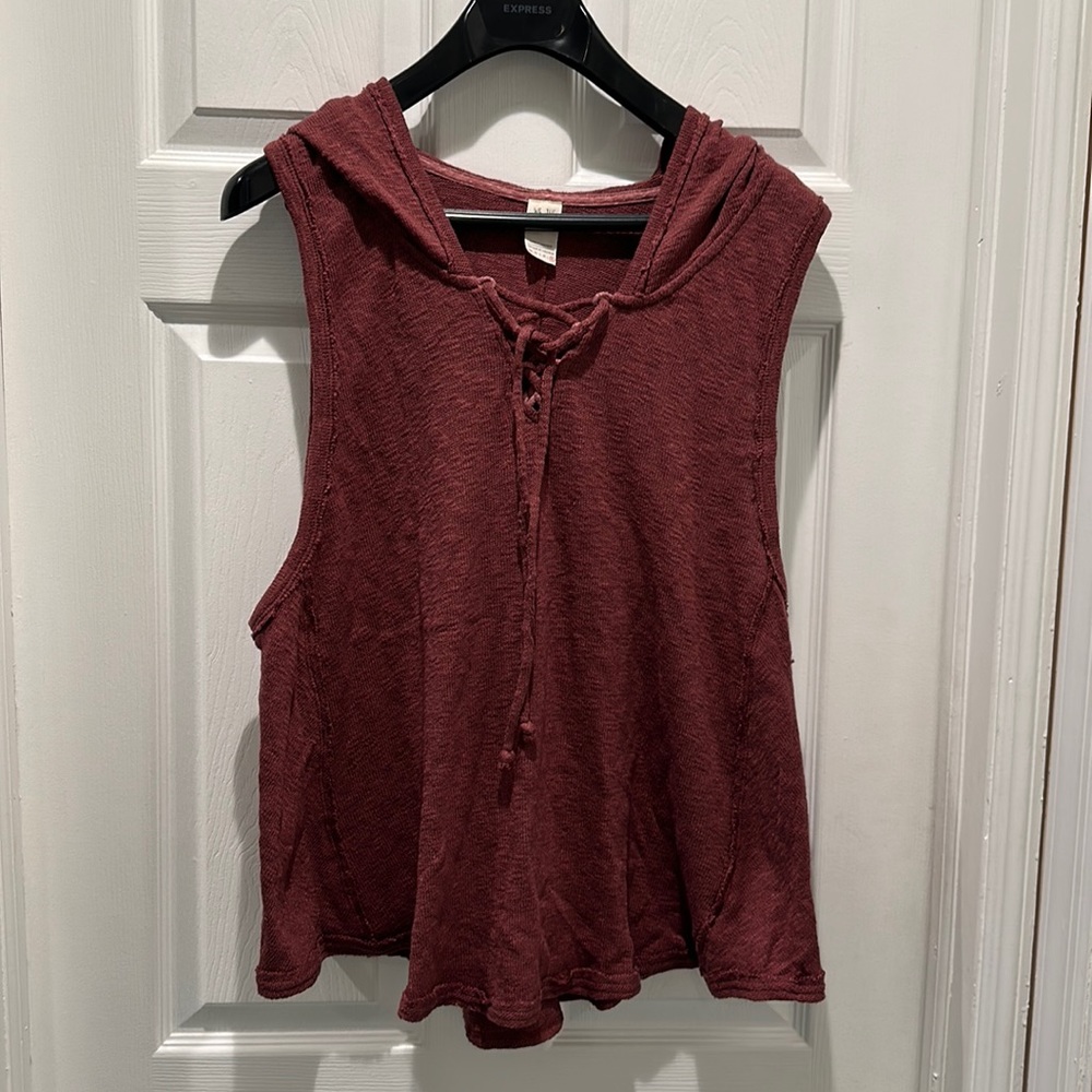 Free People Sweater Vest Size XL NWT